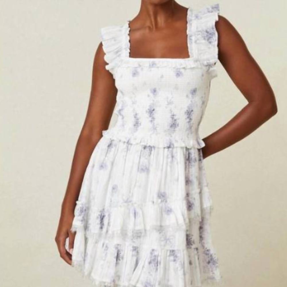 LOVESHACKFANCY-  Aline Mini Dress